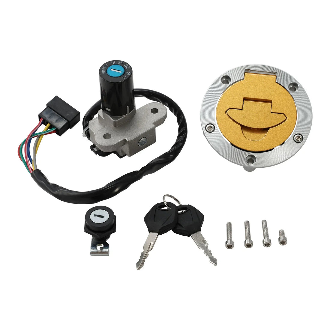 Fuel Gas Ignition Switch Key Seat Lock Fit For Ducati Monster 620 750 900 ST2/4