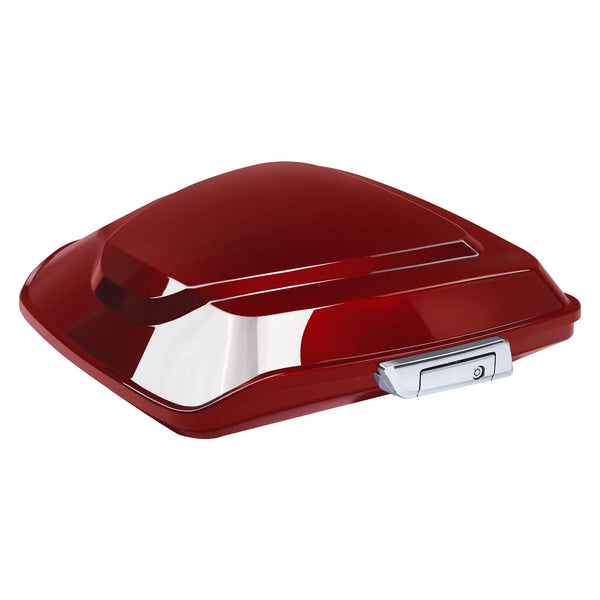 5.5" Razor Trunk w/ Latch Fit For Harley Touring Road King Glide 14-24 Red