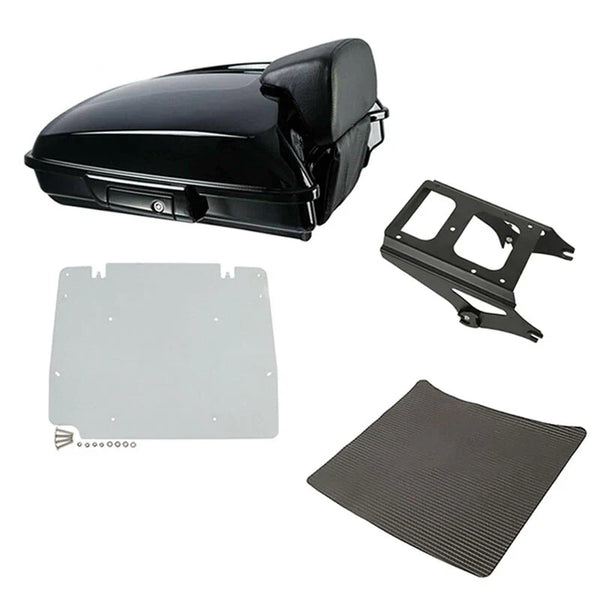 Razor Trunk Backrest Mount Plate Fit For Harley Touring Road King 09-13 12