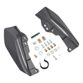 Mid Frame Deflectors Fit For Harley Road Glide 2009-2024 Gauntlet Gray Metallic