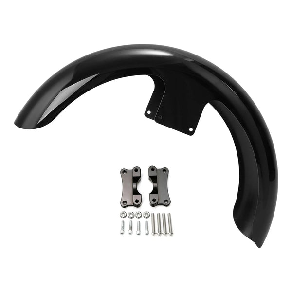 21" Wheel Front Fender & Spacer Riser Mount Fit For Harley Touring Baggers 14-23