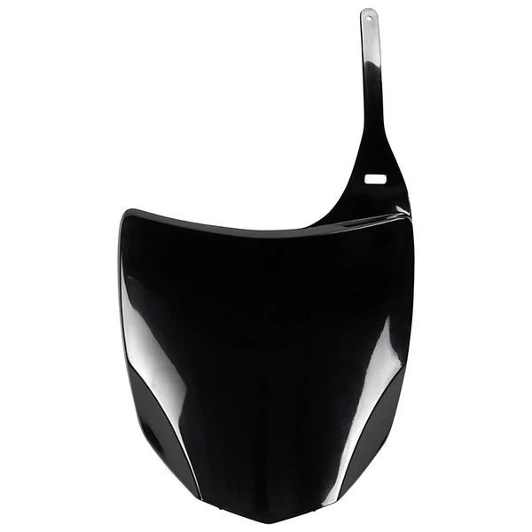 UFO Front Number Plate Black For Kawasaki KX450F 2009-2012