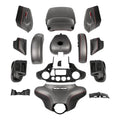 Fairings Bodywork Kit For Harley Electra Glide 14-24 Industrial Gray/Black Denim