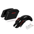 Hard Saddlebags & Rear LED Fender System Fit For Harley Cvo Road Glide 2014-2023