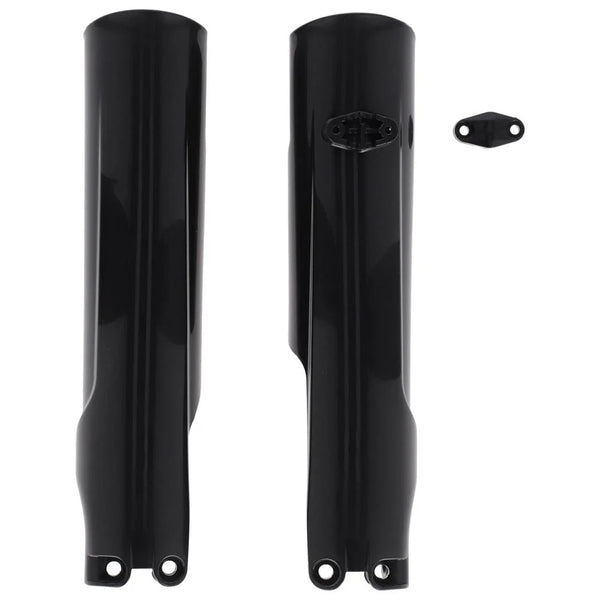 Acerbis Lower Fork Cover Set Black For KTM 150 XC-W (Fuel Injected) 2024-2026