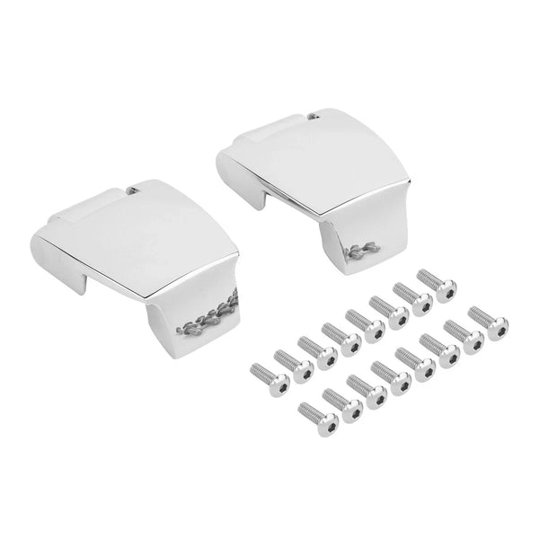 Chrome Trunk Luggage Hinges Fit For Harley Touring Street Glide 1988-2013