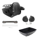 King Trunk Backrest Rack Light Speakers Fit For Harley Electra Road Glide 14-26