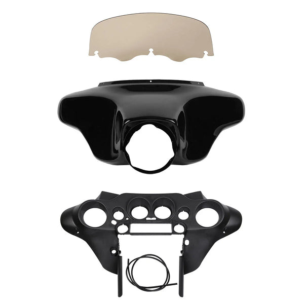 Batwing Inner & Outer Fairings Windshield Fit For Harley Electra Glide 1996-2013