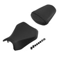 Driver & Passenger Seat Fit For Suzuki GSXR600 GSXR750 600 750 2011-2025 Black