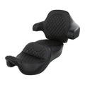 Driver Passenger Seat Backrest Pad Fit For Harley Touring Road Glide Fltrx 14-23