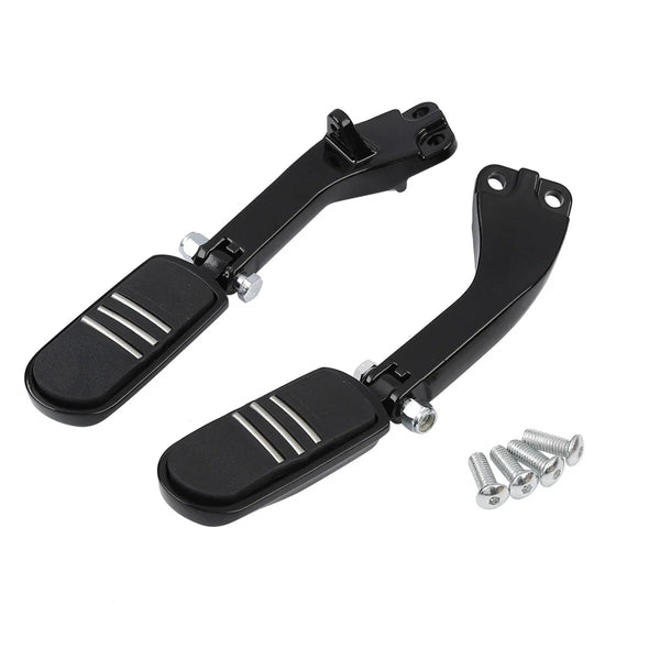 Pegstreamliner Rear Passenger Foot Peg Support Mount For Harley Dyna 08-17 Black