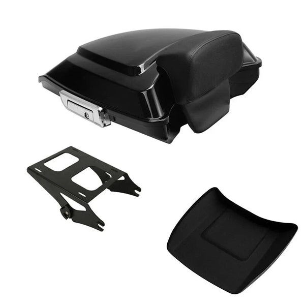 Razor Trunk Backrest Two-Up Mounting Rack Fit For Harley Road King Glide 2014-26