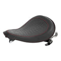 Front Solo Rider Driver Seat Fit For Harley Sportster XL883 XL1200 48 72 10-22