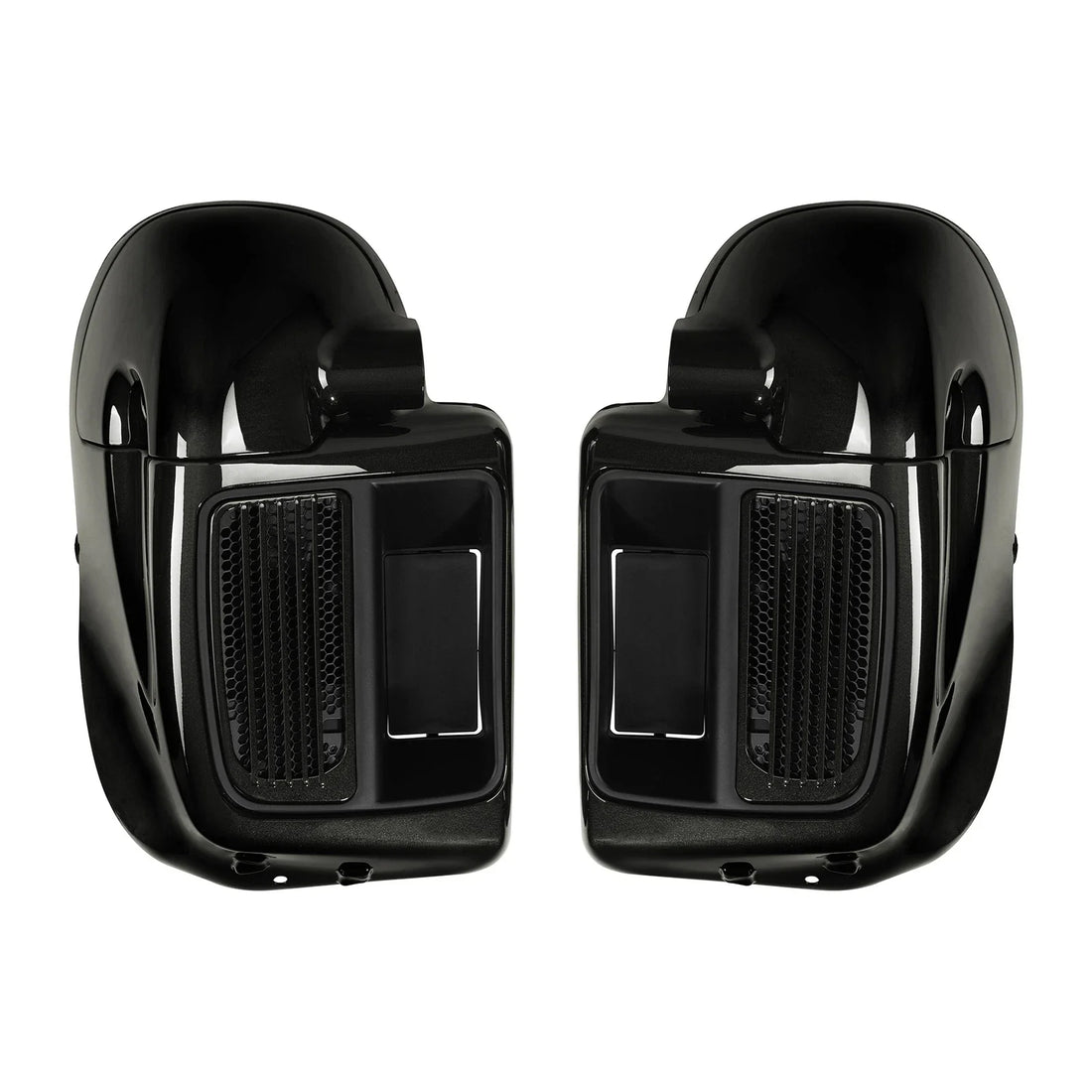 Lower Vented Fairings Fit For Harley Electra Street Glide 2014-2024 Black Quartz