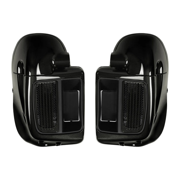 Lower Vented Fairings Fit For Harley Electra Street Glide 2014-2024 Black Quartz