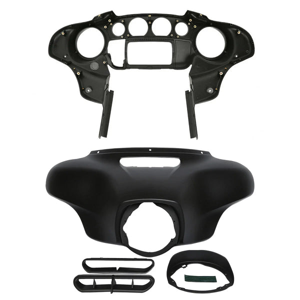 Matte Black Inner & Outer Batwing Fairings Fit For Harley Street Glide 2014-2024