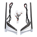 Chrome Plated Rear LED Lights Vertical Strip Fit For Goldwing GL 1800 2012-2017