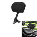 Plug-In Driver Rider Backrest Pad Fit For Harley Touring Road Street Glide 97-25