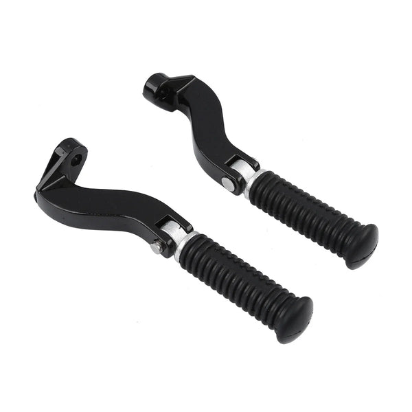 Black Footpeg Pegs Mounting Bracket Fit For Harley Touring Electra Glide 93-2025