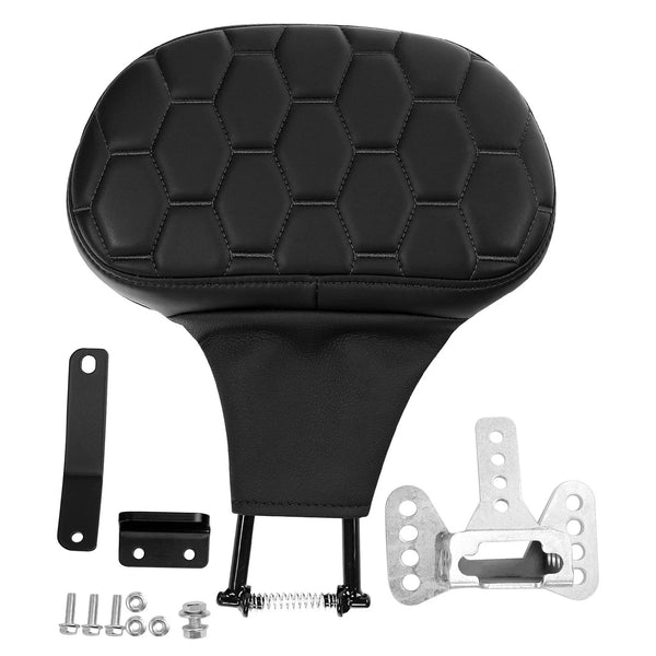 Driver Rider Backrest Fits For Harley Touring Electra Street Road Glide Black
