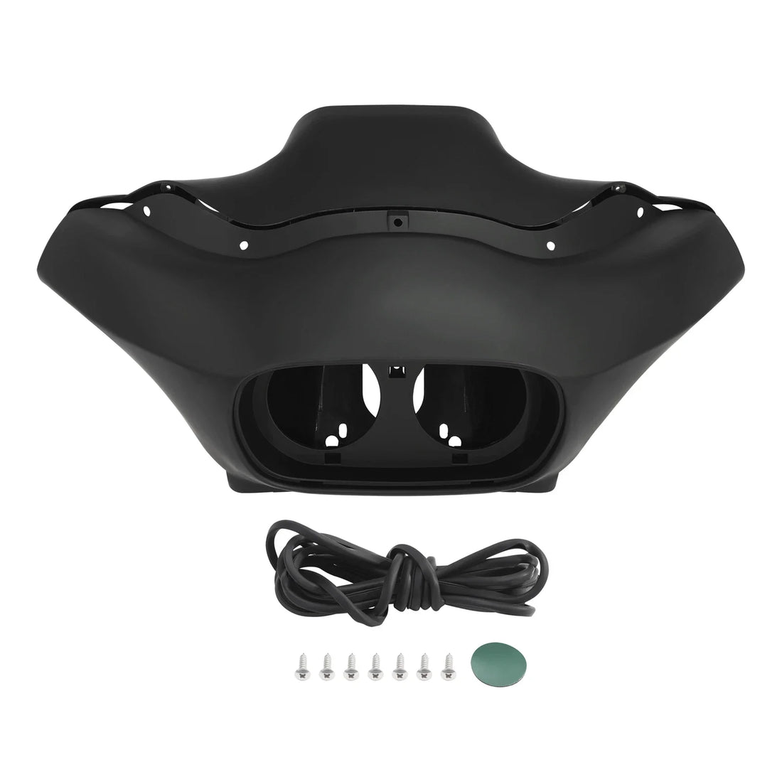 Matte Black Inner & Outer Headlight Fairing For Harley Fltr Road Glide 1998-2013