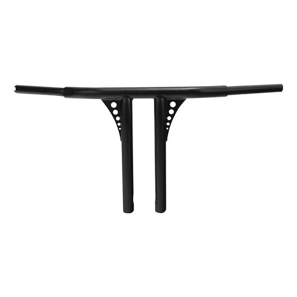 Black 16" Rise T-Bar Hanger Bar Handlebar Fit For Harley Softail Slim Road King