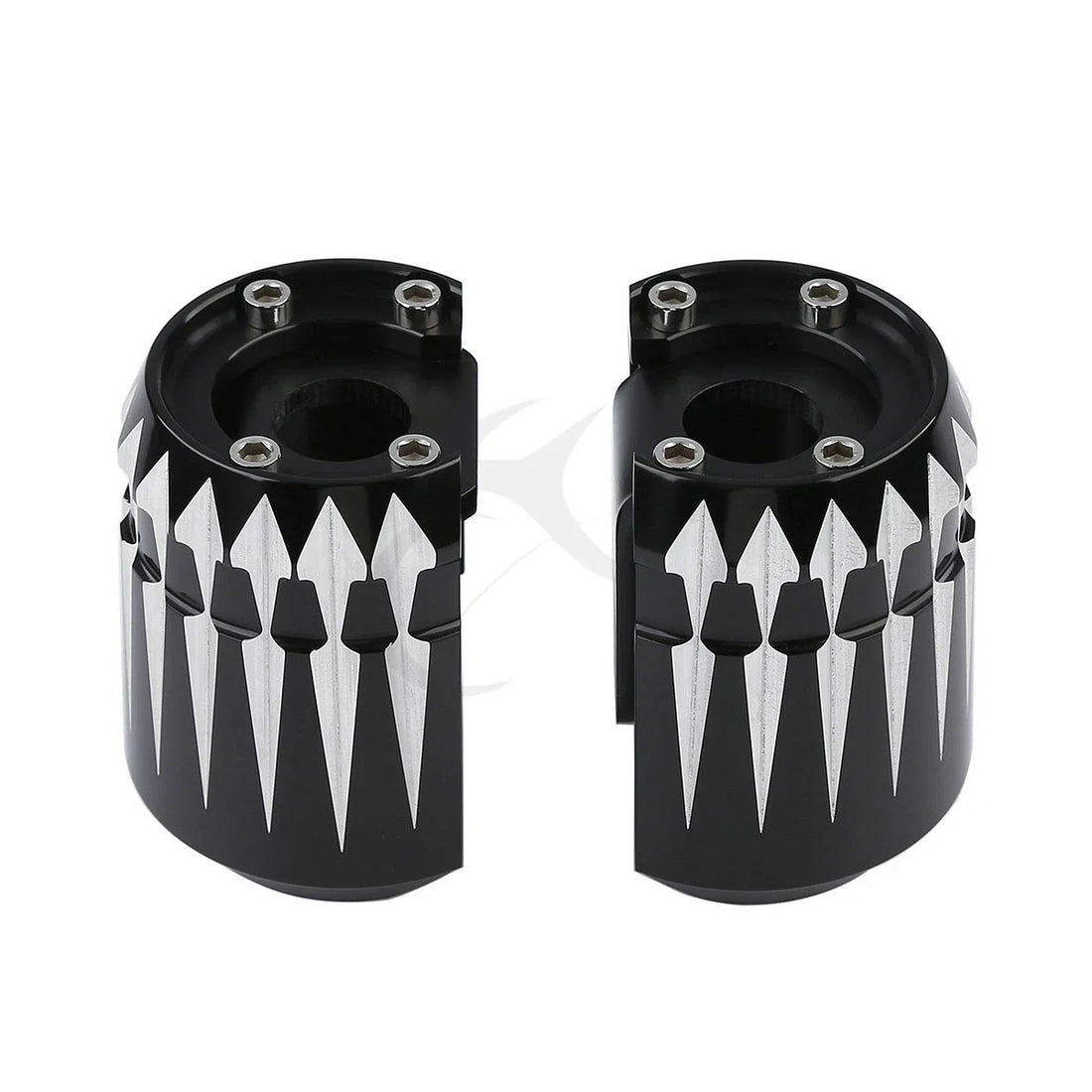 Black Lower Fork Slider Covers Fit For Harley Touring Road Street Glide 1984-13