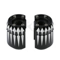 Black Lower Fork Slider Covers Fit For Harley Touring Road Street Glide 1984-13