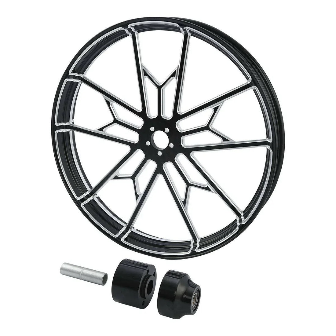 21" x 3.5" Front Wheel Rim Single Disc Hub Fit For Harley Road Glide ABS 97-2021