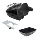 King Trunk Backrest Mount Rack Fit For Harley Touring Flht 97-2008