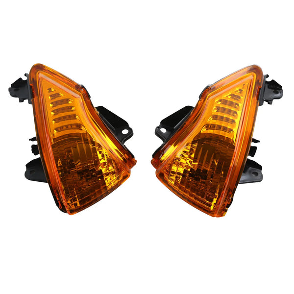 Amber Front Turn Signals Light Fit For Kawasaki ER-6N ER6N ER6F ER6R 2009-2011