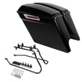 5'' Stretched Hard Saddlebags Bracket Fit For Harley Softail Heritage 86-17