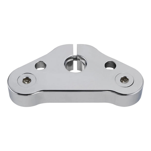 Chrome Triple Tree Top Clamp Fit For Harley Cross Bones 2008-2011