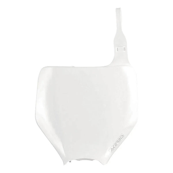 Acerbis 2042310002 Front Number Plate White