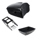 Black King Trunk Luggage Mounting Rack Fit For Harley Sport Glide Flsb 2018-2021