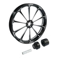 21"x3.5" Front Wheel Rim Hub Single Disc Fit For Harley Road Glide ABS 1997-2021