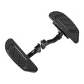 Black Rear Passenger Footboard Kit Fit For Harley Road King Glide Fltr 1993-2025
