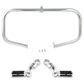 Highway Engine Guard Crash Bar Foot Pegs Fit For Harley Electra Road Glide 09-24