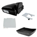 Chopped Trunk Mount Rack Base Plate Fit For Harley Touring 1997-08