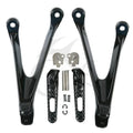 Rear Passenger Foot Pegs Bracket Fit For Honda CBR1000RR 2008-2016 Black