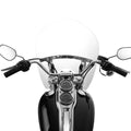 19'' Detachable Clear Windshield Windscreen Fit For Harley Low Rider 2018-2020