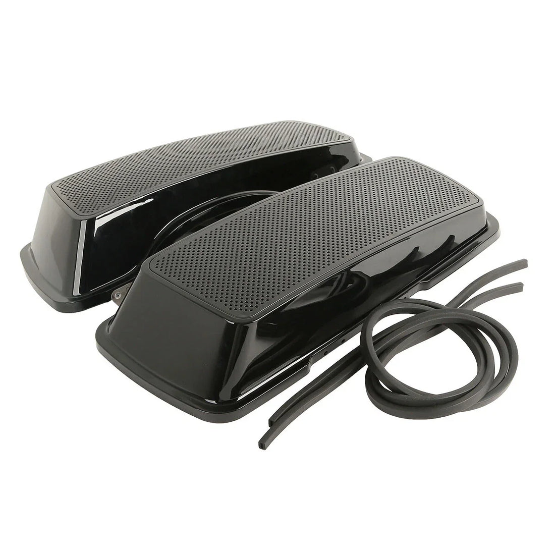 Saddlebag Lids & Dual 6"x9" Speaker Fit For Harley Touring Road Glide King 94-13
