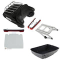 King Trunk Backrest Rack Lights Speakers Mount Fit For Harley Road Glide 14-2026