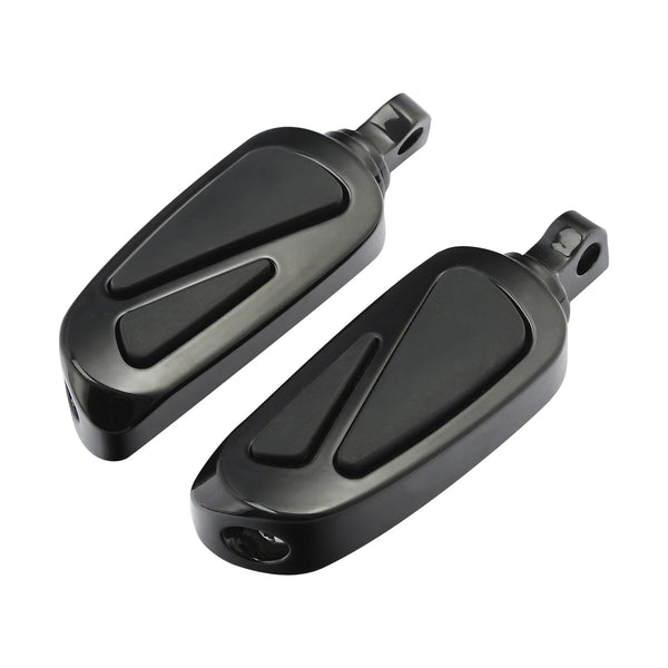 11mm Male Mount-Style Footrest Foot Pegs Fit For Harley Touring Road King Glide