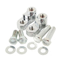 Chrome 1" Rear Lowering Kit Fit For Harley Davidson Sportster XL883 XL1200 05-15