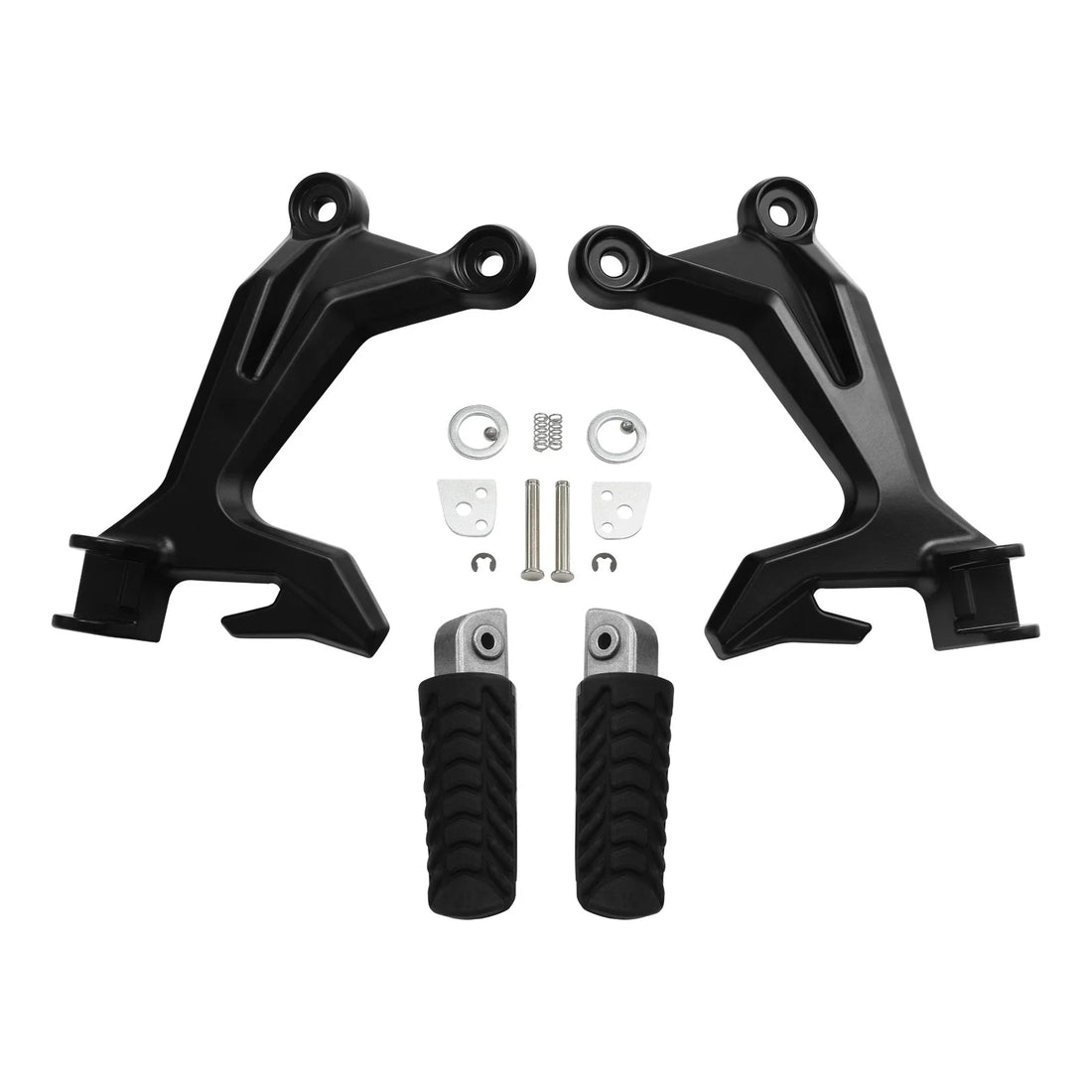 Passenger Footrests Foot Peg Brackets Fit For Kawasaki Ninja 650 Z650 2017-2025