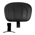 Driver Rider Backrest Pad Fit For Harley Touring Cvo Street Glide 2009-2023