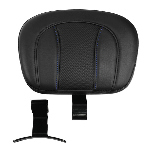 Driver Rider Backrest Pad Fit For Harley Touring Cvo Street Glide 2009-2023