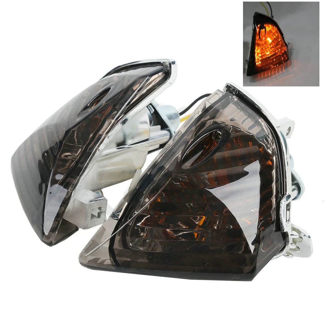 Smoke Rear Turn Signal Light Fit For Suzuki GSXR600 GSXR750 06-07 GSXR1000 05-06