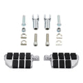 Passenger Foot Pegs 2'' Support Mount Fit For Harley Heritage Softail 2000-2006